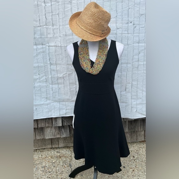 Ann Taylor Petite Sleeve Black Dress NWT - Picture 3 of 12